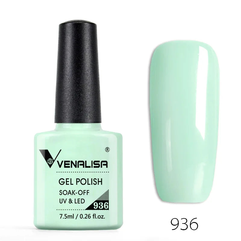 Venalisa 7.5ml Gel Polish – 60 Farben – UV/LED – Base, Top, Primer