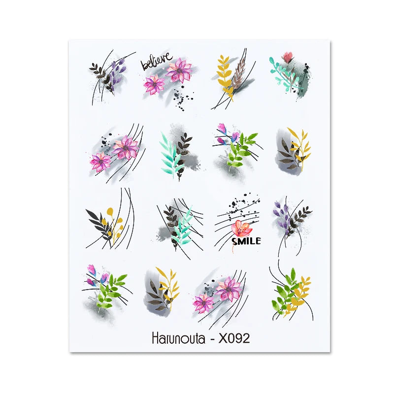 3D Schleifen Nagelsticker – Elegante Gold- & Farbbögen für French & Sommerdesigns