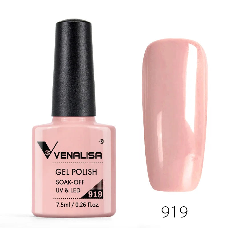 Venalisa 7.5ml Gel Polish – 60 Farben – UV/LED – Base, Top, Primer