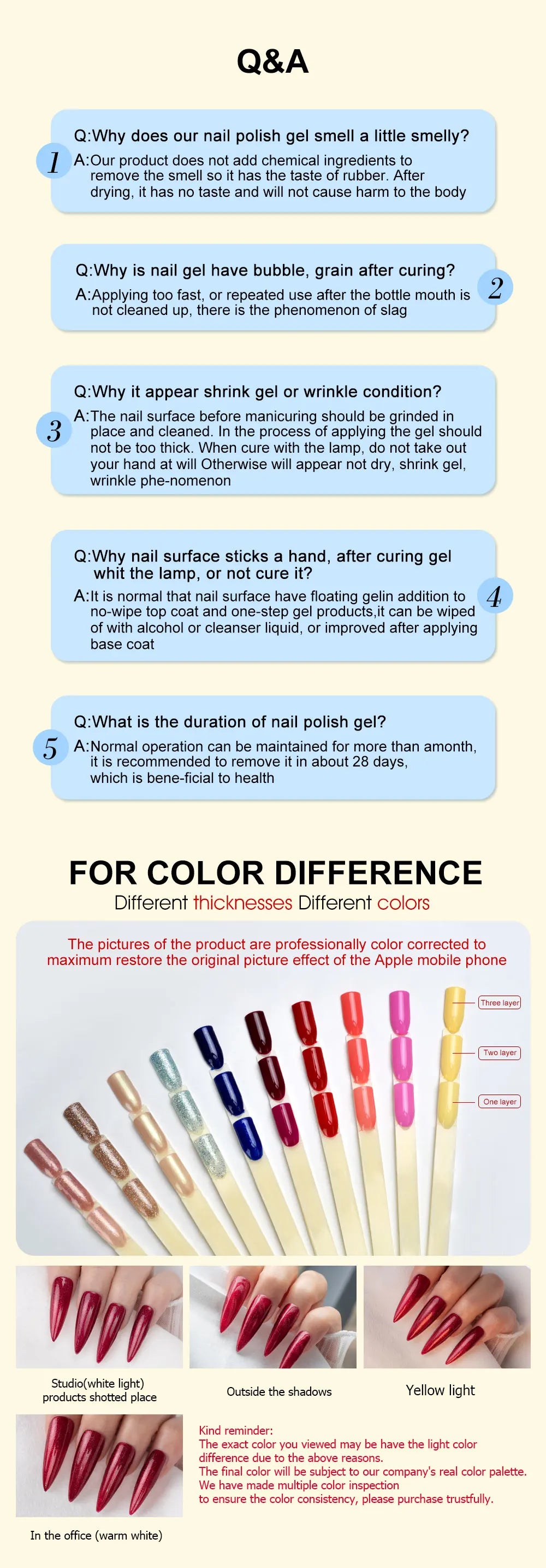 Venalisa Glitter Gel Polish – 7,5ml Rot, HEMA-frei, UV/LED, Semi-Permanent