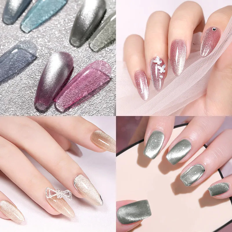 VENALISA SPAR Cat Eye Gel – 7,5 ml Magnetischer UV-Gel-Lack – 9D Chameleon-Effekt – Katzenaugeneffekt – Nagelstudio-Qualität