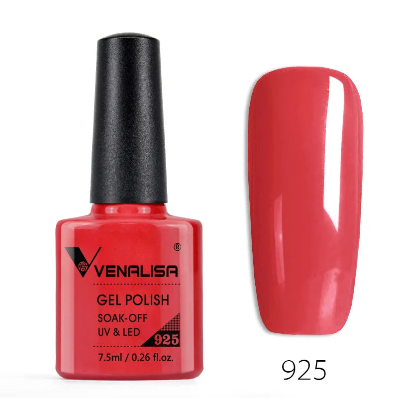 Venalisa 7.5ml Gel Polish – 60 Farben – UV/LED – Base, Top, Primer