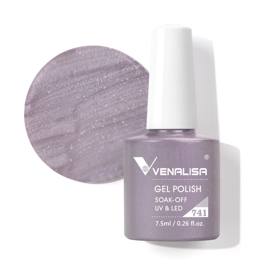 VENALISA 7,5ml Holographischer Camouflage UV-Gel-Lack – Glitzernd, langanhaltend, soak-off