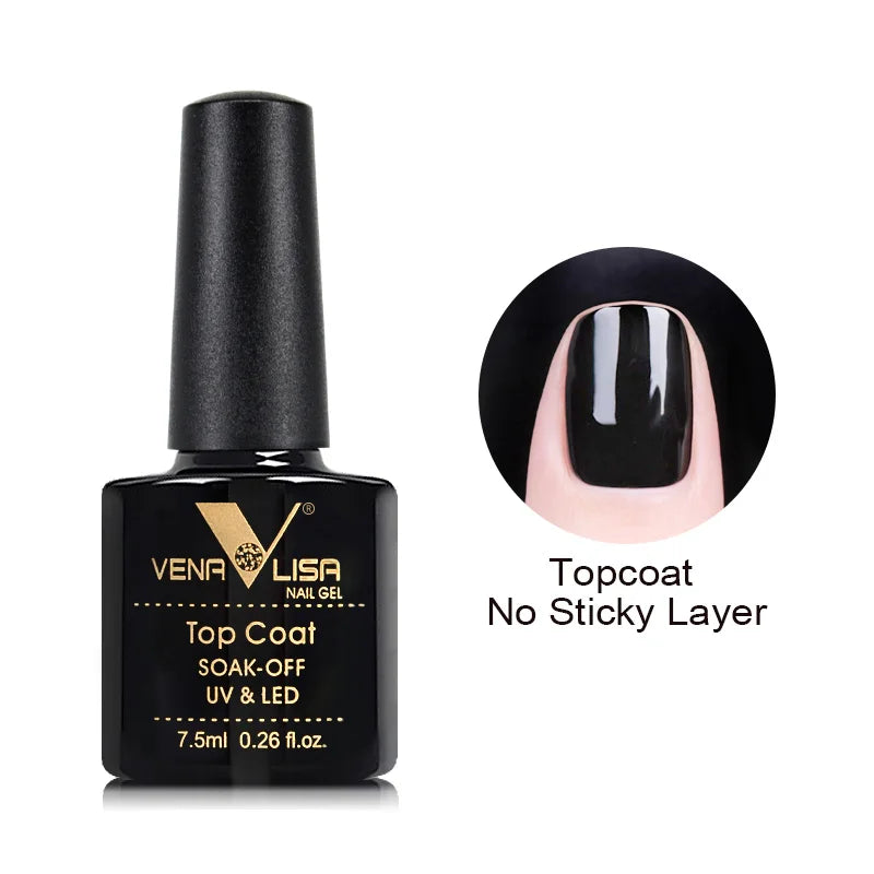 Venalisa 7.5ml Gel Polish – 60 Farben – UV/LED – Base, Top, Primer