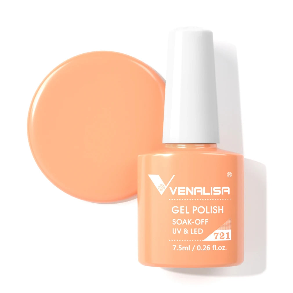 VENALISA 7,5ml Holographischer Camouflage UV-Gel-Lack – Glitzernd, langanhaltend, soak-off