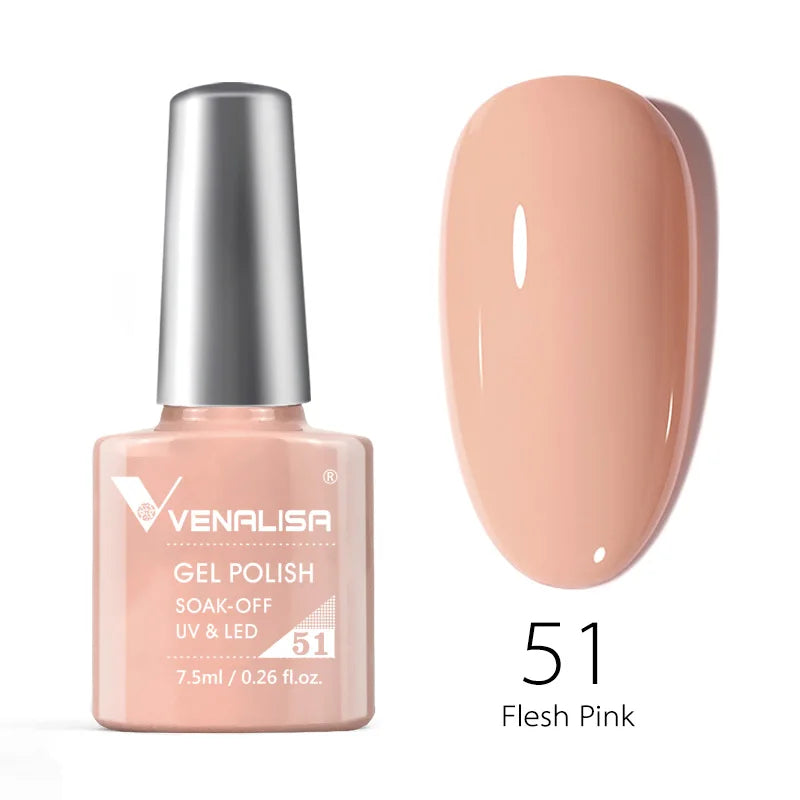 VENALISA 7,5ml Holographischer Camouflage UV-Gel-Lack – Glitzernd, langanhaltend, soak-off