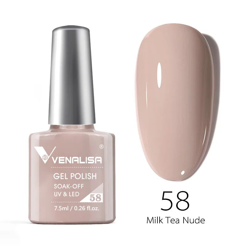 VENALISA 7,5ml Holographischer Camouflage UV-Gel-Lack – Glitzernd, langanhaltend, soak-off