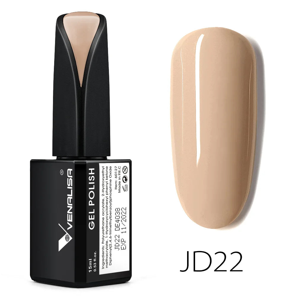 VENALISA 7,5ml Holographischer Camouflage UV-Gel-Lack – Glitzernd, langanhaltend, soak-off