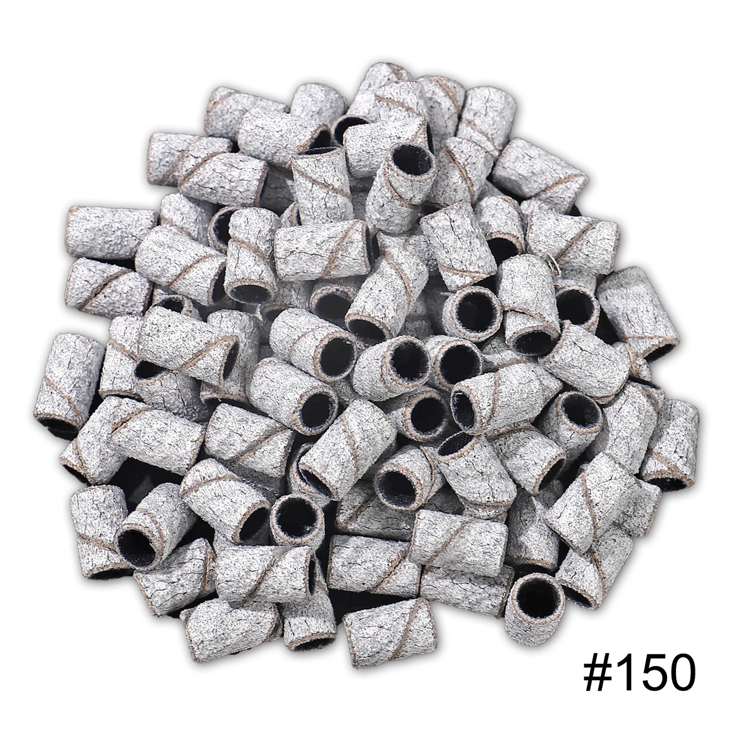Zebra Schleifbänder 80#/150#/240# – Für Nagelfräser, Maniküre, Pediküre, Gelentfernung