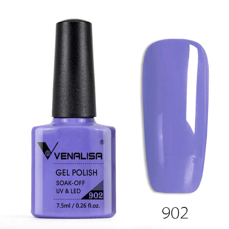 Venalisa 7.5ml Gel Polish – 60 Farben – UV/LED – Base, Top, Primer
