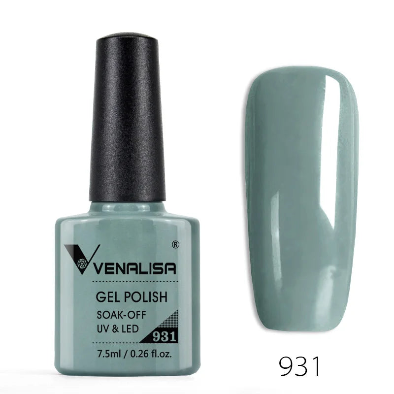 Venalisa 7.5ml Gel Polish – 60 Farben – UV/LED – Base, Top, Primer