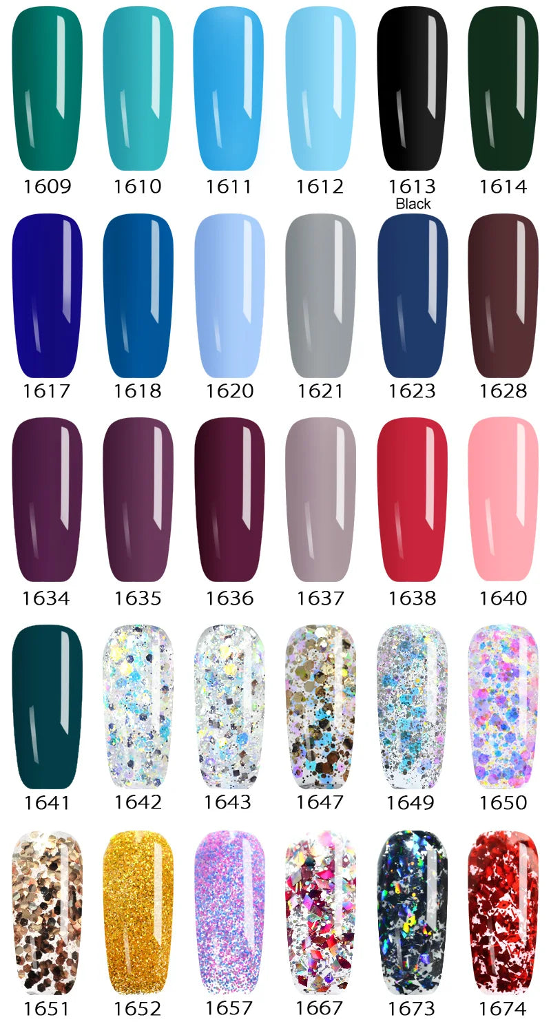 Venalisa Painting Gel 5ml – 60 Farben für Nailart, French & Details – UV/LED