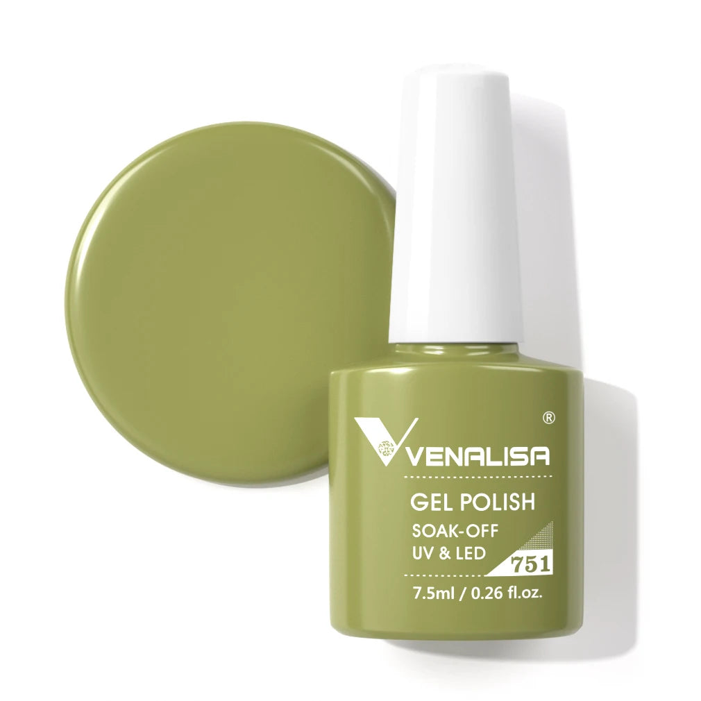 VENALISA 7,5ml Holographischer Camouflage UV-Gel-Lack – Glitzernd, langanhaltend, soak-off