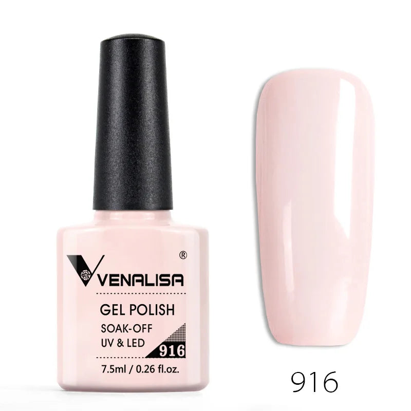Venalisa 7.5ml Gel Polish – 60 Farben – UV/LED – Base, Top, Primer