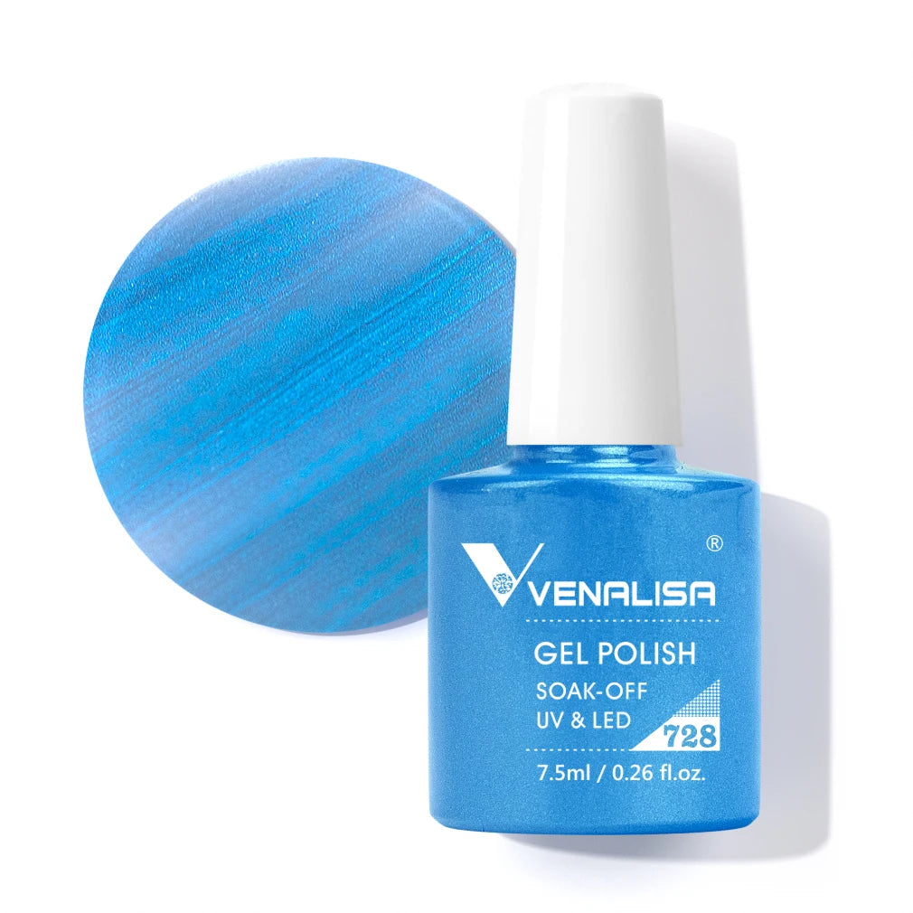 Venalisa VIP3 Gel-Lack 7,5 ml – Funny Bunny Farbe mit Glitzer – UV/LED, Soak Off