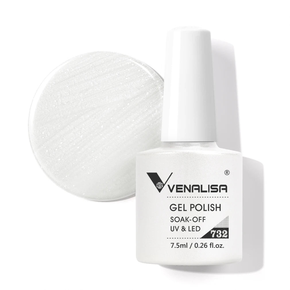 Venalisa VIP3 Gel-Lack 7,5 ml – Funny Bunny Farbe mit Glitzer – UV/LED, Soak Off