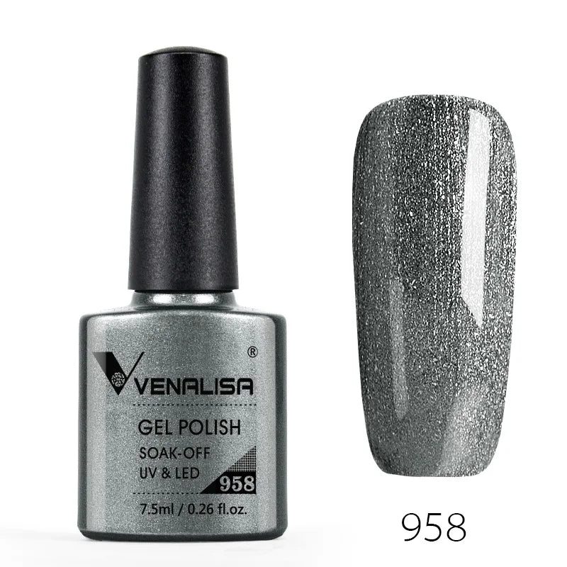 Venalisa 7.5ml Gel Polish – 60 Farben – UV/LED – Base, Top, Primer