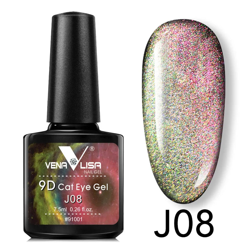 Venalisa 9D Magnetischer Cat Eye UV-Gel 7,5 ml – Galaxie-Effekt