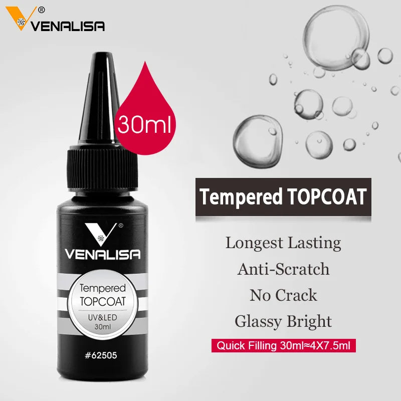 Venalisa Base & Top Coats – Nachfüllgrößen 30ml/225g