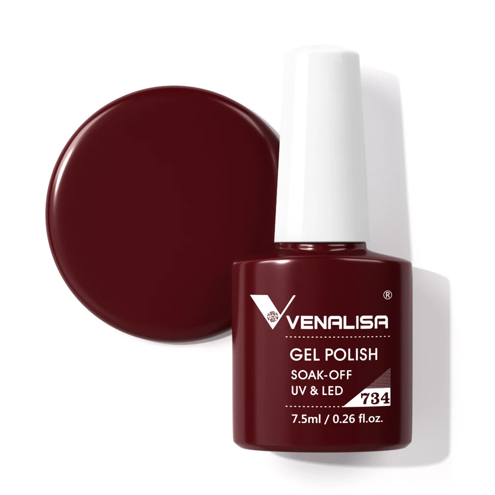 VENALISA 7,5ml Holographischer Camouflage UV-Gel-Lack – Glitzernd, langanhaltend, soak-off