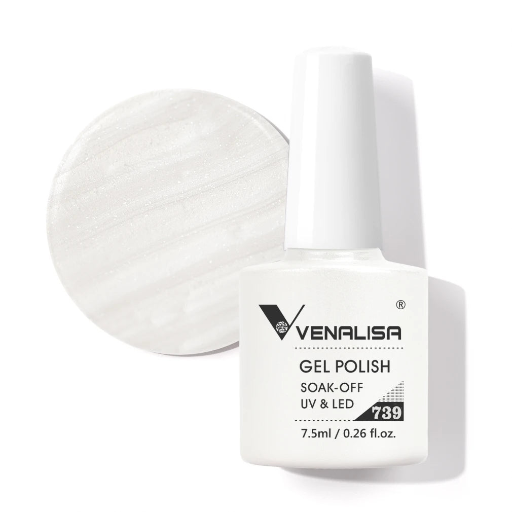 Venalisa VIP3 Gel-Lack 7,5 ml – Funny Bunny Farbe mit Glitzer – UV/LED, Soak Off