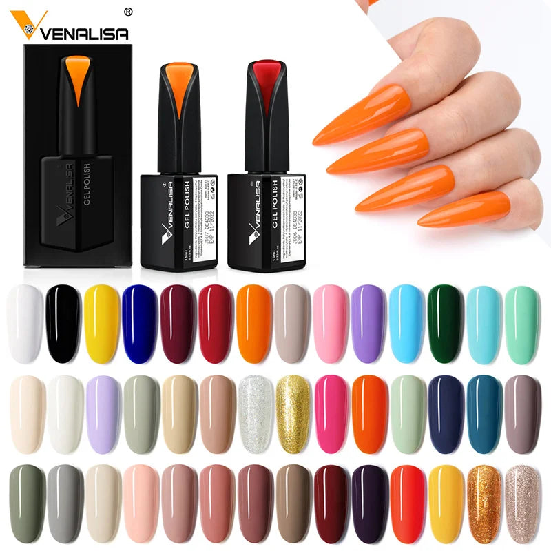 VENALISA 7,5ml Holographischer Camouflage UV-Gel-Lack – Glitzernd, langanhaltend, soak-off