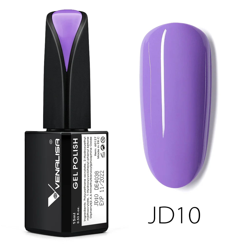 VENALISA 7,5ml Holographischer Camouflage UV-Gel-Lack – Glitzernd, langanhaltend, soak-off