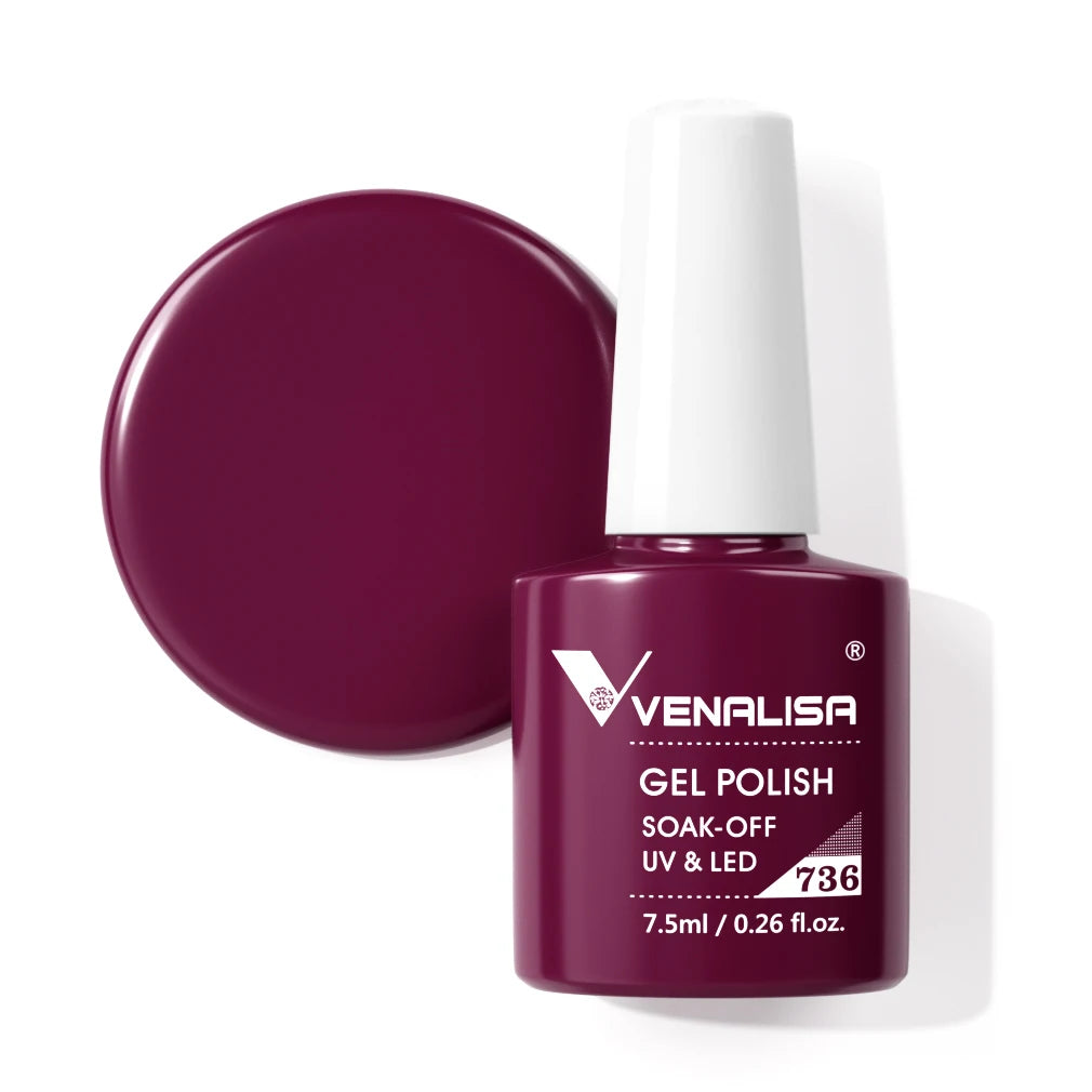 VENALISA 7,5ml Holographischer Camouflage UV-Gel-Lack – Glitzernd, langanhaltend, soak-off