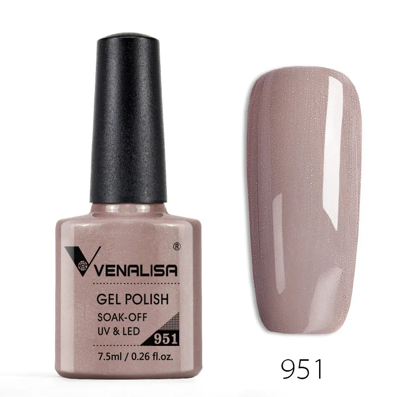 Venalisa 7.5ml Gel Polish – 60 Farben – UV/LED – Base, Top, Primer