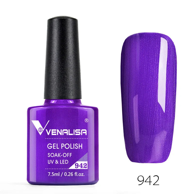 Venalisa 7.5ml Gel Polish – 60 Farben – UV/LED – Base, Top, Primer