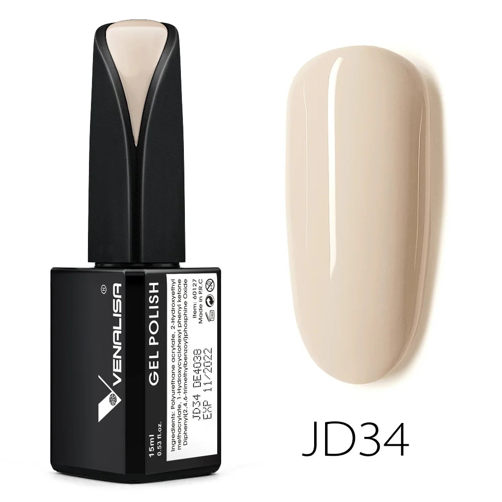 VENALISA 7,5ml Holographischer Camouflage UV-Gel-Lack – Glitzernd, langanhaltend, soak-off
