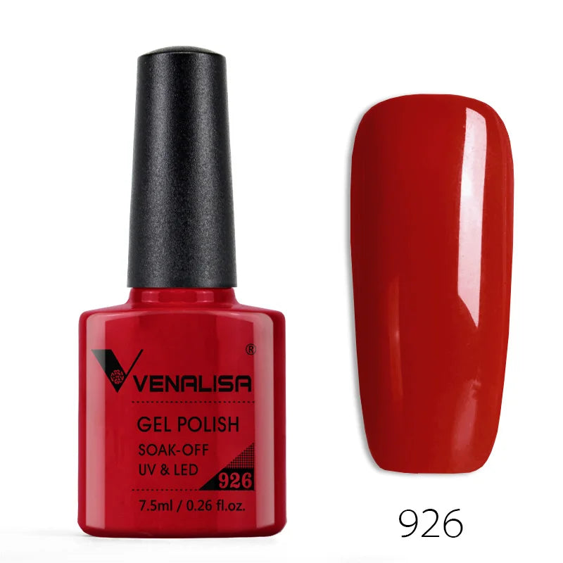 Venalisa 7.5ml Gel Polish – 60 Farben – UV/LED – Base, Top, Primer
