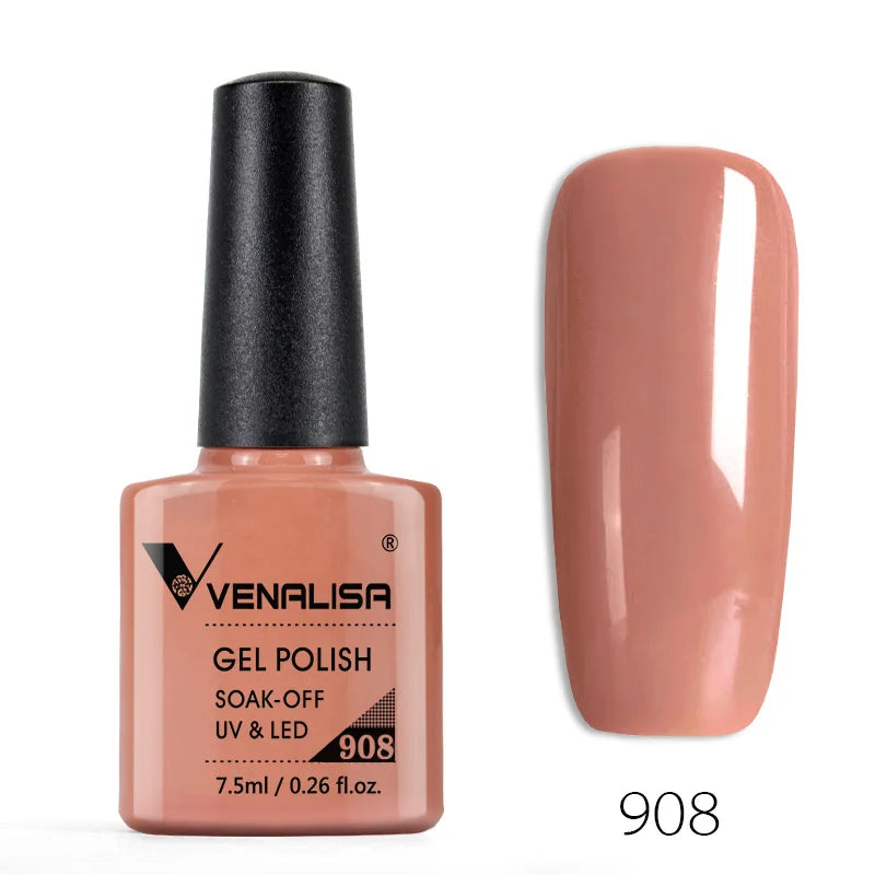 Venalisa 7.5ml Gel Polish – 60 Farben – UV/LED – Base, Top, Primer