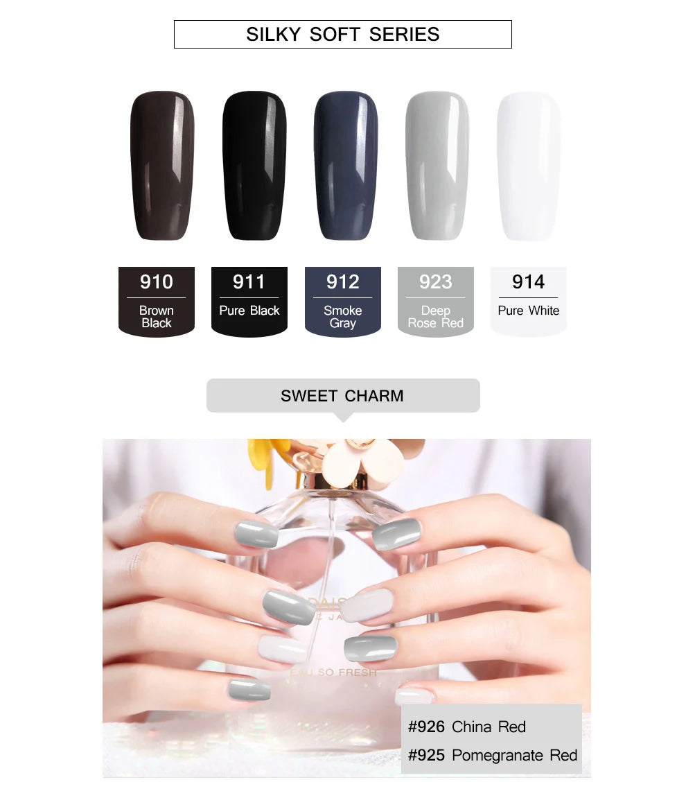 Venalisa 7.5ml Gel Polish – 60 Farben – UV/LED – Base, Top, Primer