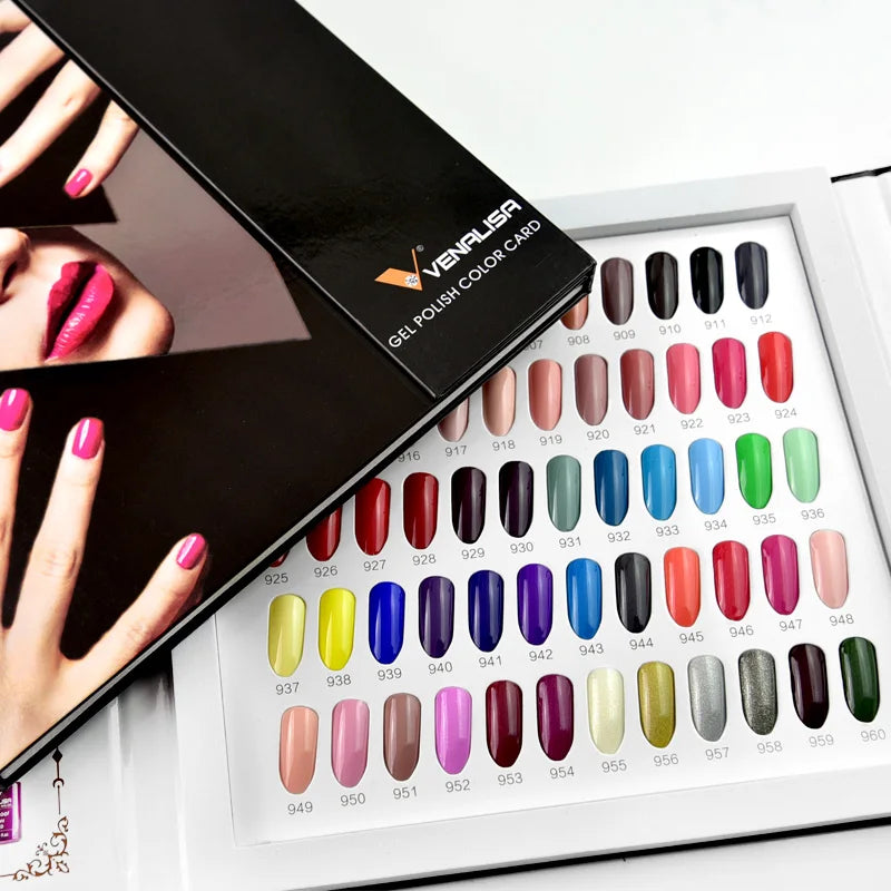 Venalisa 7.5ml Gel Polish – 60 Farben – UV/LED – Base, Top, Primer