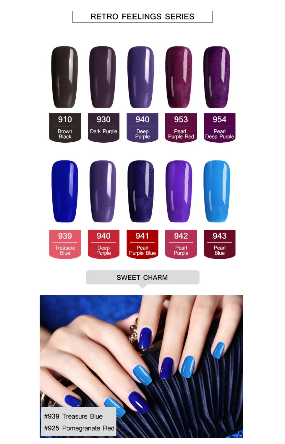 Venalisa 7.5ml Gel Polish – 60 Farben – UV/LED – Base, Top, Primer