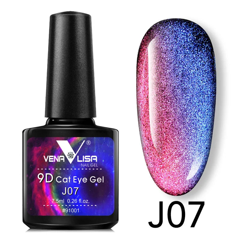 Venalisa 9D Magnetischer Cat Eye UV-Gel 7,5 ml – Galaxie-Effekt