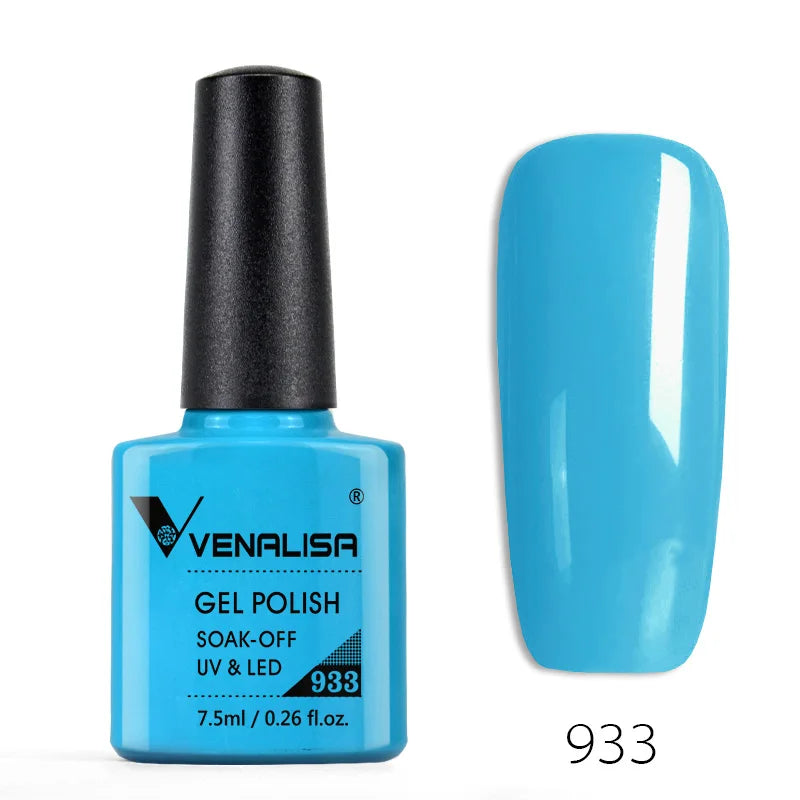 Venalisa 7.5ml Gel Polish – 60 Farben – UV/LED – Base, Top, Primer