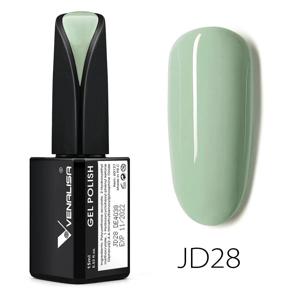 VENALISA 7,5ml Holographischer Camouflage UV-Gel-Lack – Glitzernd, langanhaltend, soak-off