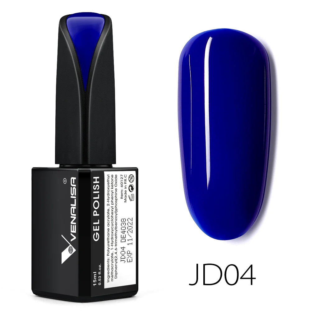 VENALISA 7,5ml Holographischer Camouflage UV-Gel-Lack – Glitzernd, langanhaltend, soak-off