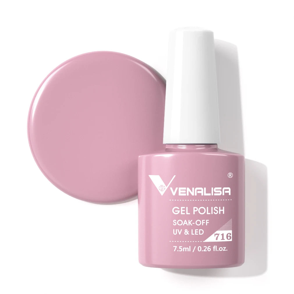 Venalisa VIP3 Gel-Lack 7,5 ml – Funny Bunny Farbe mit Glitzer – UV/LED, Soak Off