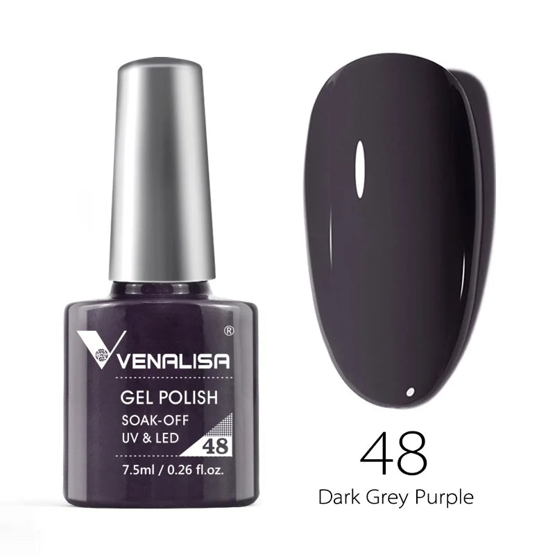 VENALISA 7,5ml Holographischer Camouflage UV-Gel-Lack – Glitzernd, langanhaltend, soak-off