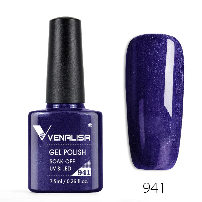 Venalisa 7.5ml Gel Polish – 60 Farben – UV/LED – Base, Top, Primer