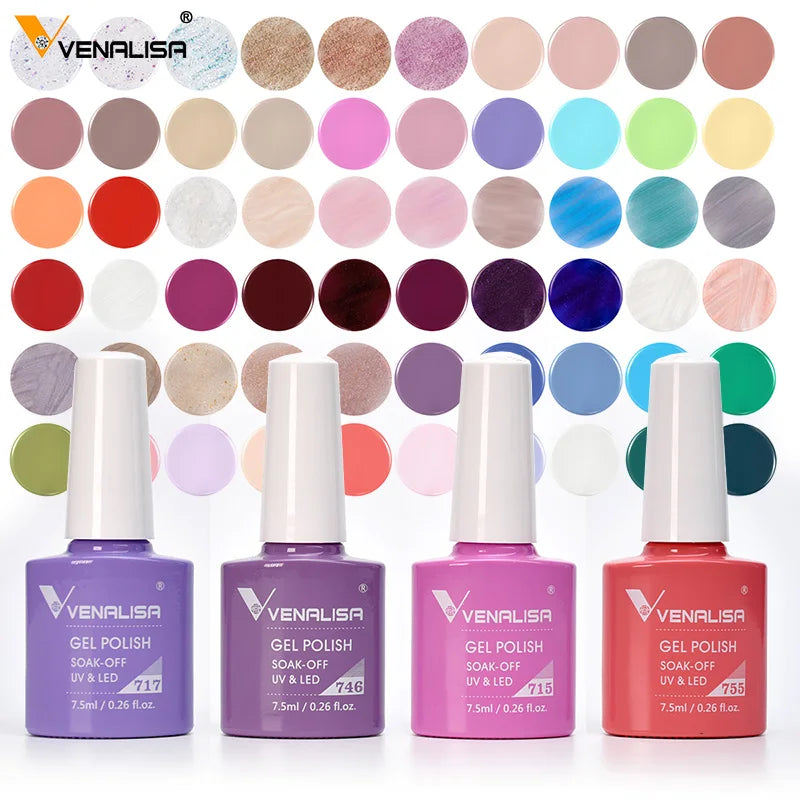 Venalisa VIP3 Gel-Lack 7,5 ml – Funny Bunny Farbe mit Glitzer – UV/LED, Soak Off