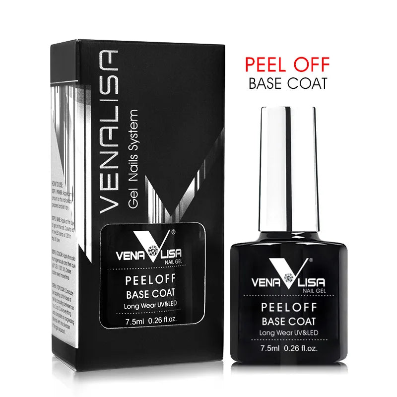 Venalisa UV Gel Polish – 7,5ml Base, Top, Matte, Tempered (No-Wipe)
