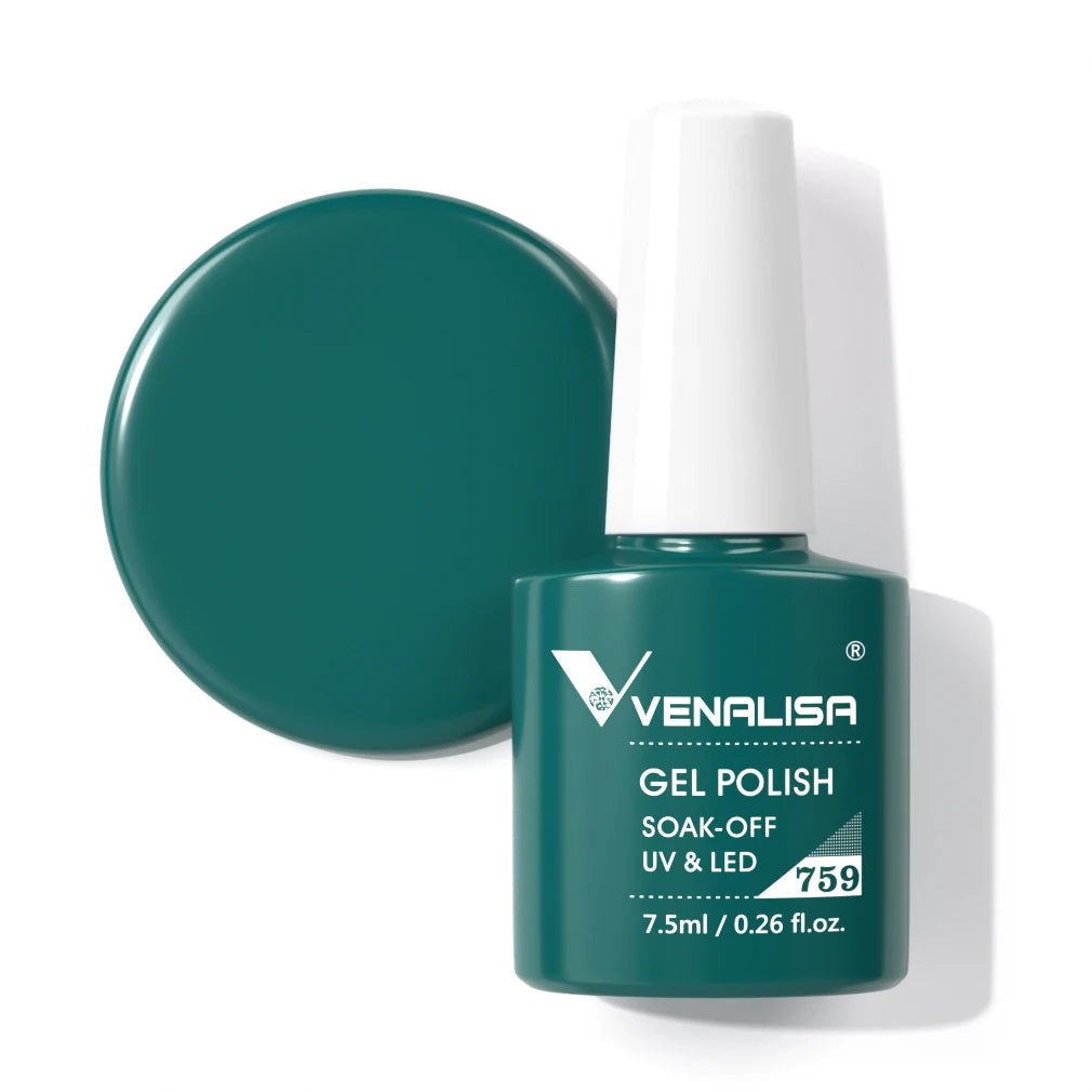 VENALISA 7,5ml Holographischer Camouflage UV-Gel-Lack – Glitzernd, langanhaltend, soak-off