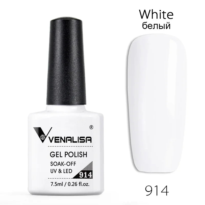 Venalisa 7.5ml Gel Polish – 60 Farben – UV/LED – Base, Top, Primer