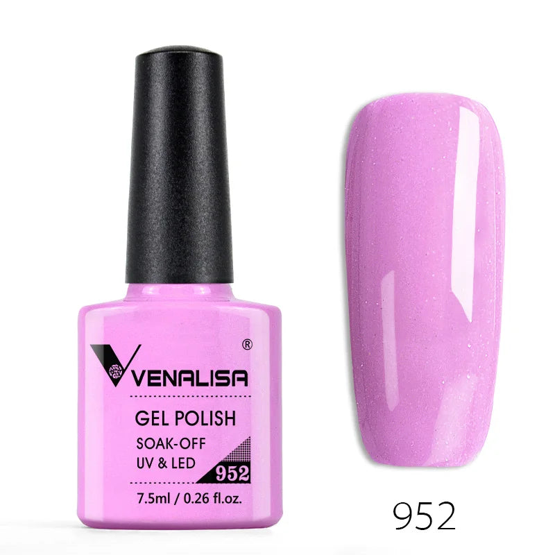 Venalisa 7.5ml Gel Polish – 60 Farben – UV/LED – Base, Top, Primer