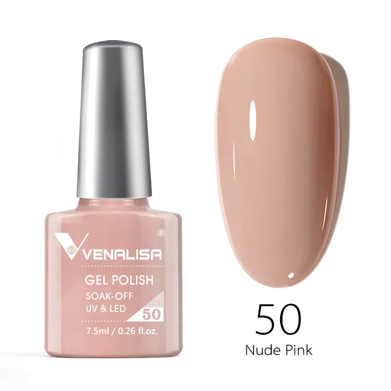 VENALISA 7,5ml Holographischer Camouflage UV-Gel-Lack – Glitzernd, langanhaltend, soak-off