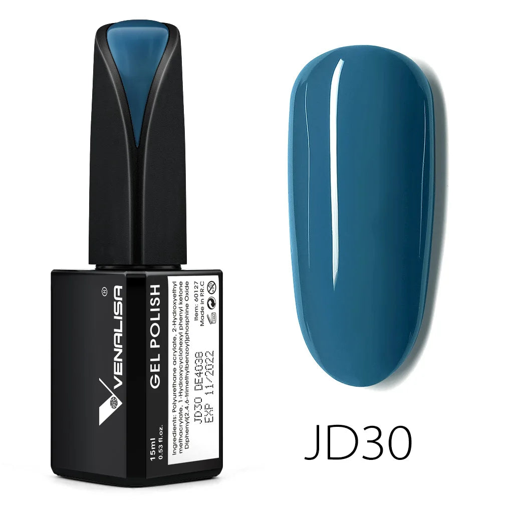 VENALISA 7,5ml Holographischer Camouflage UV-Gel-Lack – Glitzernd, langanhaltend, soak-off
